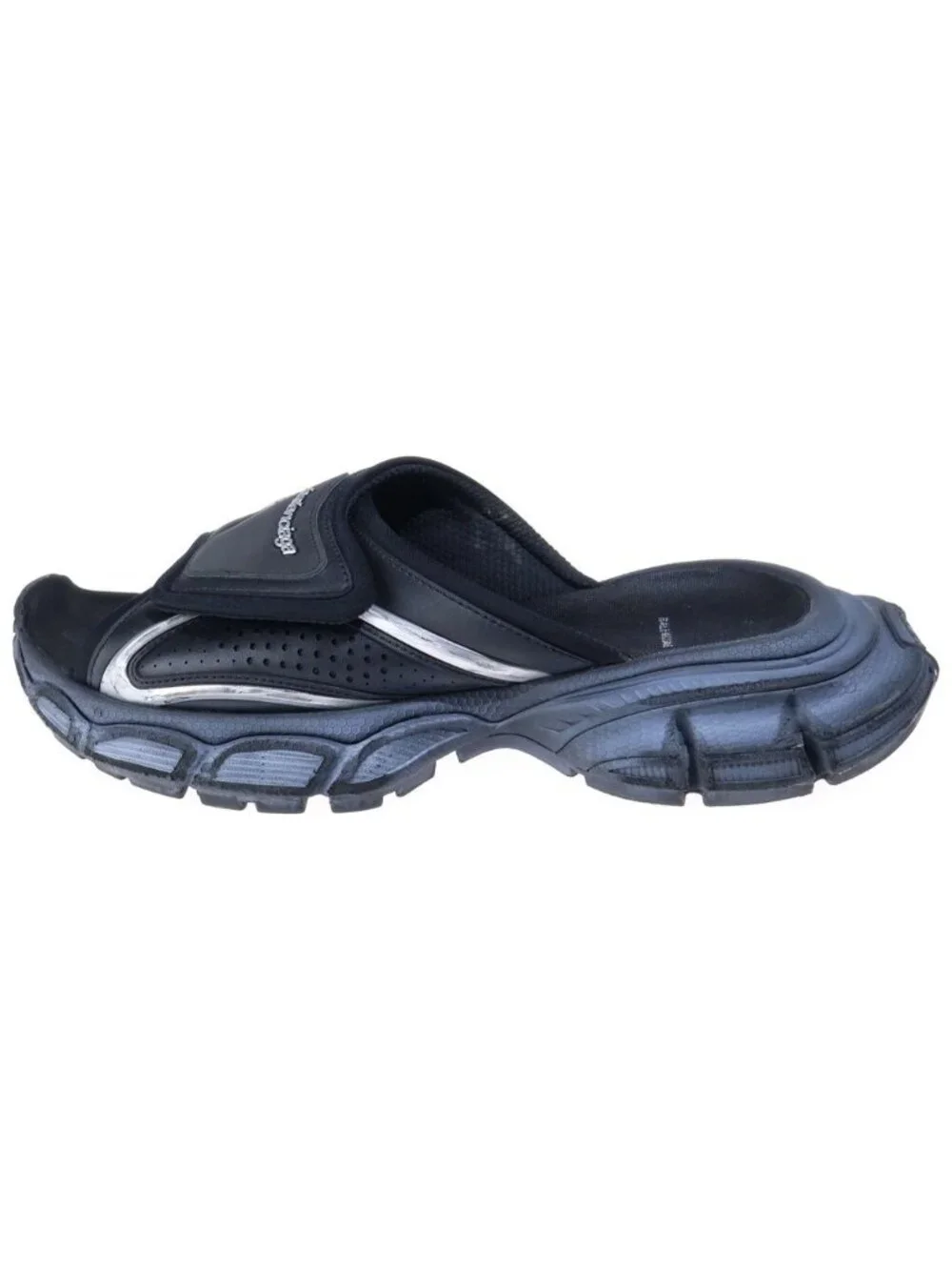 Balenciaga 3XL Slide Sandals Black